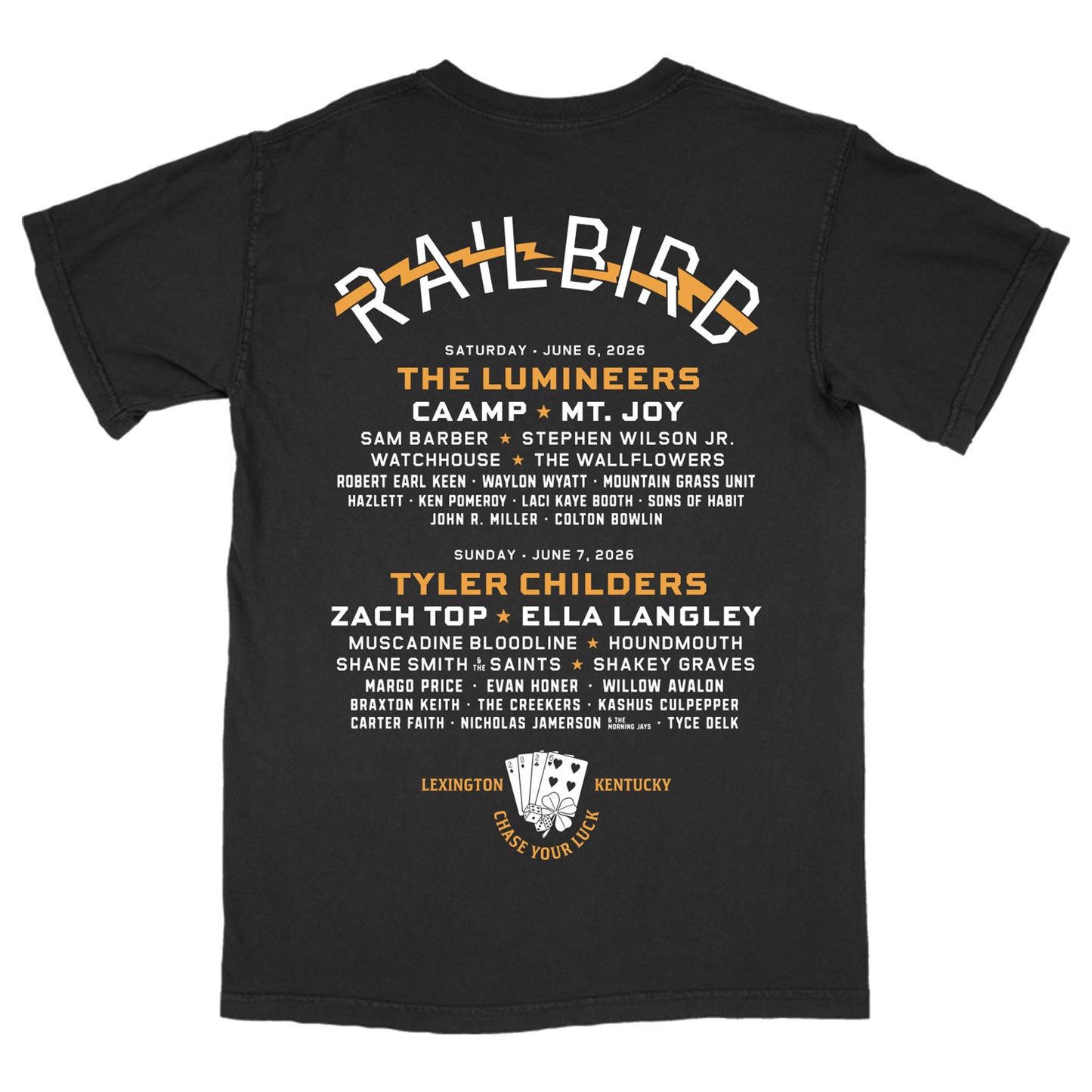 Racehorse Lineup Tee