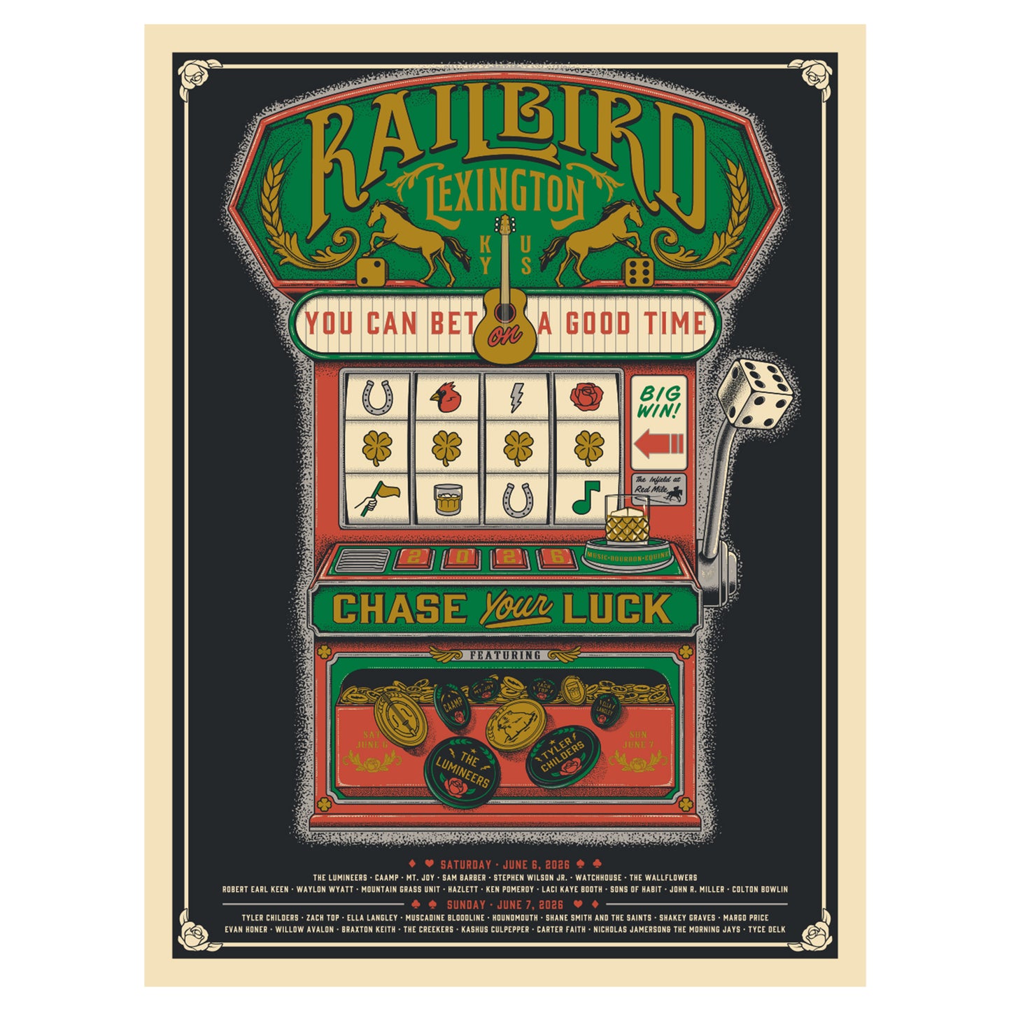 2026 Railbird Commemorative Poster